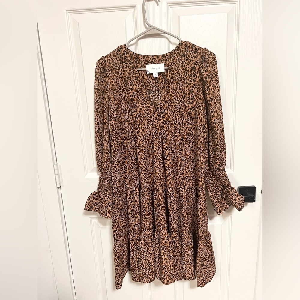 Tuckernuck POMANDER PLACE Leopard Kenzo Dress size M - Picture 3 of 9